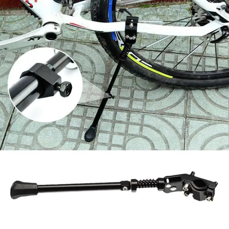 Mountain Biking Essentials - Verstelbare fietsstandaard Meerdere modi Mountainbike zijstandaard