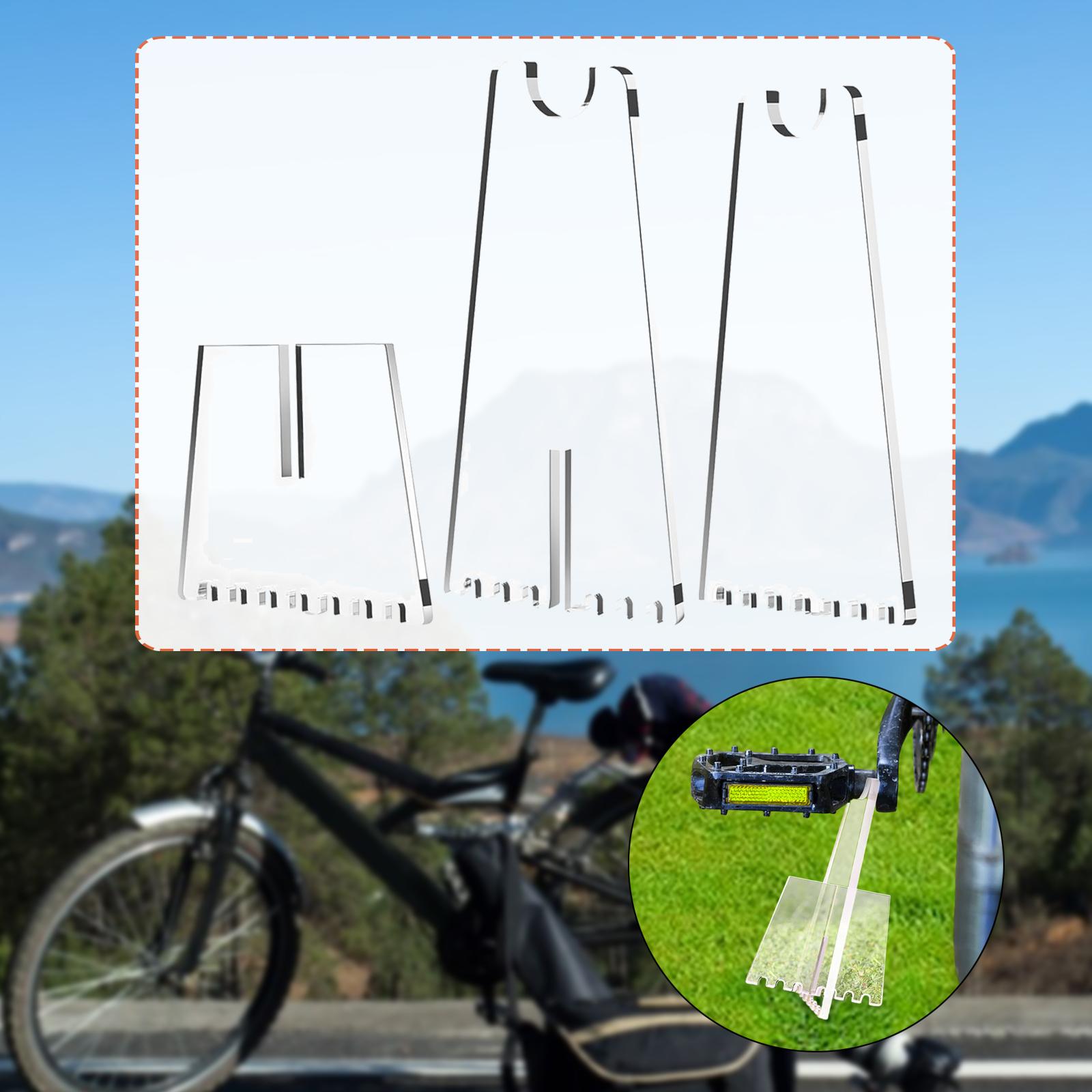 Picture Of Mountain Biking - Fietsvoetsteunbeugel Fietsstandaard, lichtgewicht, voor mountainbike en