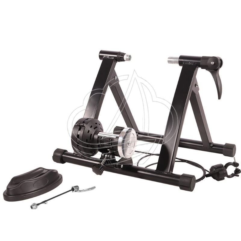 Mountain Biking For Fitness - Magnetische vloeistof fiets trainingsstandaard met draadbediening,