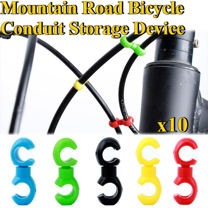 Mountain Biking Stuff - 10 stks/set Kunststof Fiets Cross Line