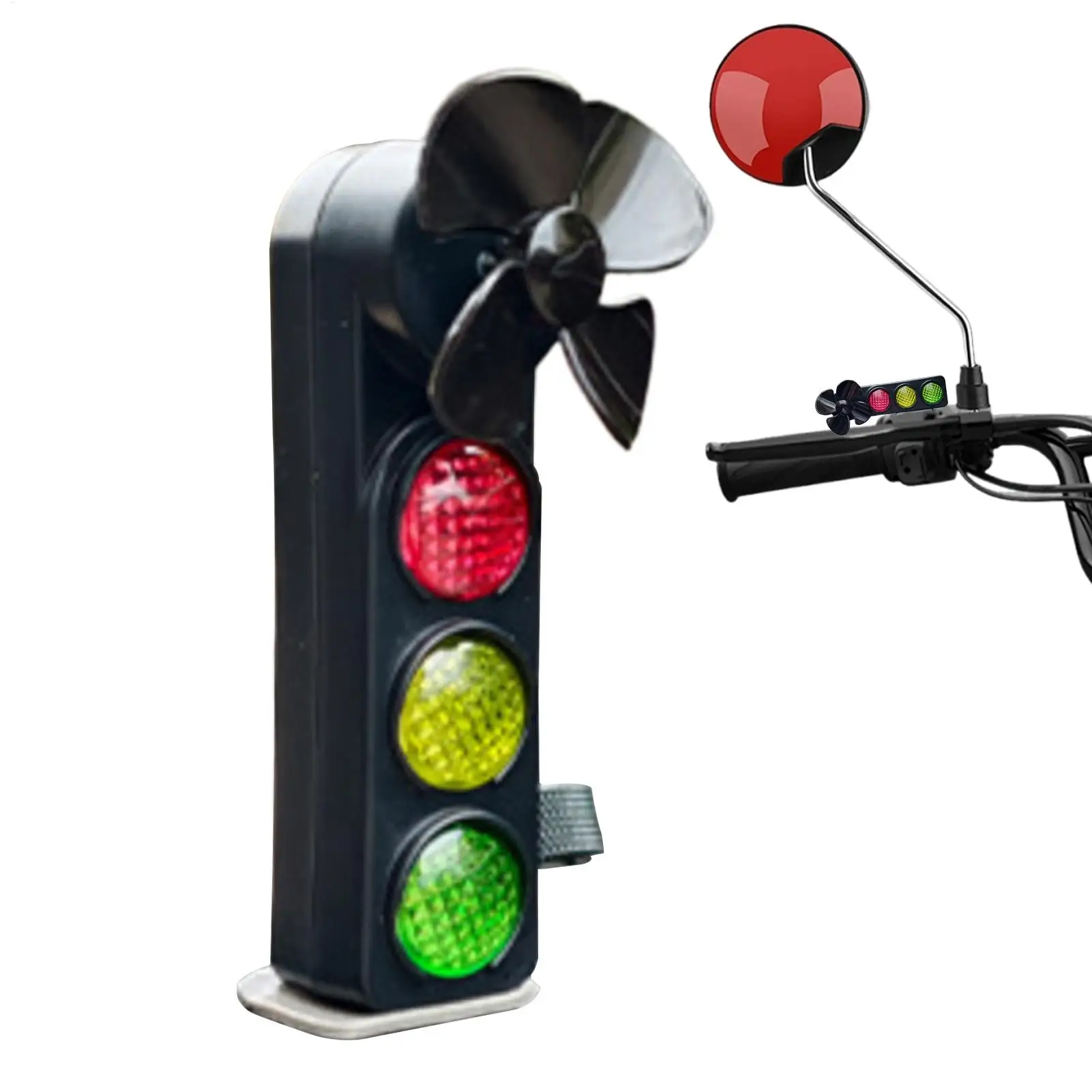 Mountain Biking Camp - Fietsverlichting Motorfiets Verkeerslichten Decor Grappige veiligheidsverlichting