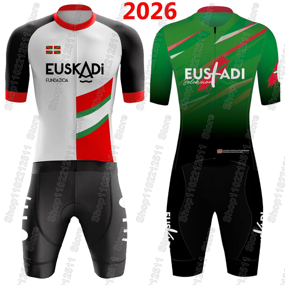 Mountain Biking Shorts - Euskadi Team Wielertrui 2026 Set Zomer