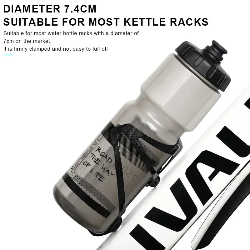 Mountain Biking For Fitness - 700 ml PP5 plastic mountainbike-waterfles, draagbare