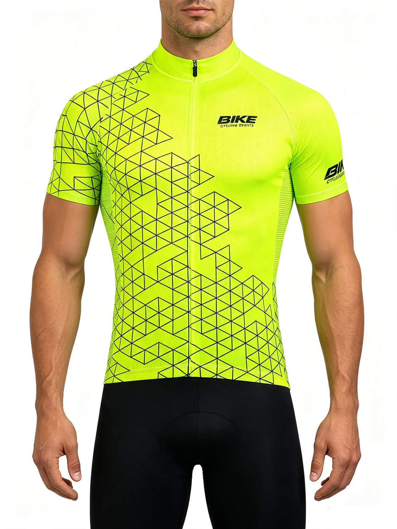 Mountain Biking Shorts - BIKE Zomer Wielertrui Set Heren Mountainbikekleding