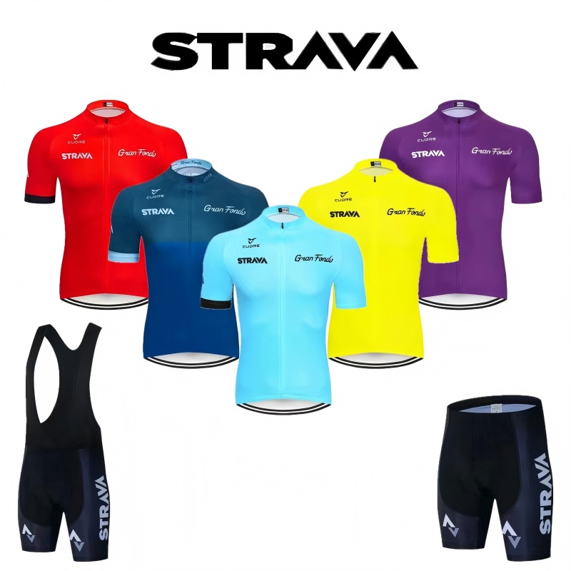 Mountain Biking Shorts - STRAVA Fietsen Sets Fietskleding Voor Mannen