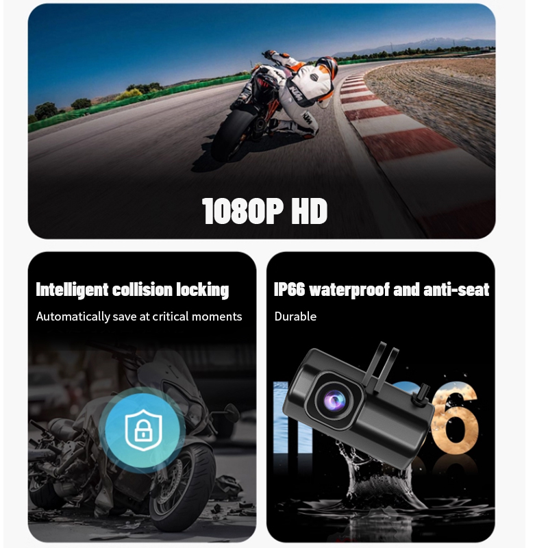 1080P motorfiets DVR full body - Mountain Biking Iceland recensie en prijs