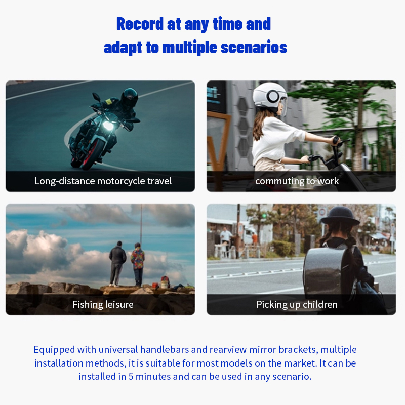 1080P motorfiets DVR full body - Mountain Biking Iceland recensie en prijs