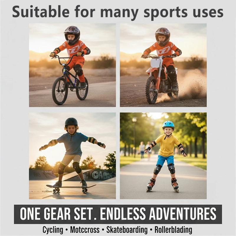 Anti-val knie- en elleboogbesc - Mountain Biking Knee And Elbow Pads recensie en prijs