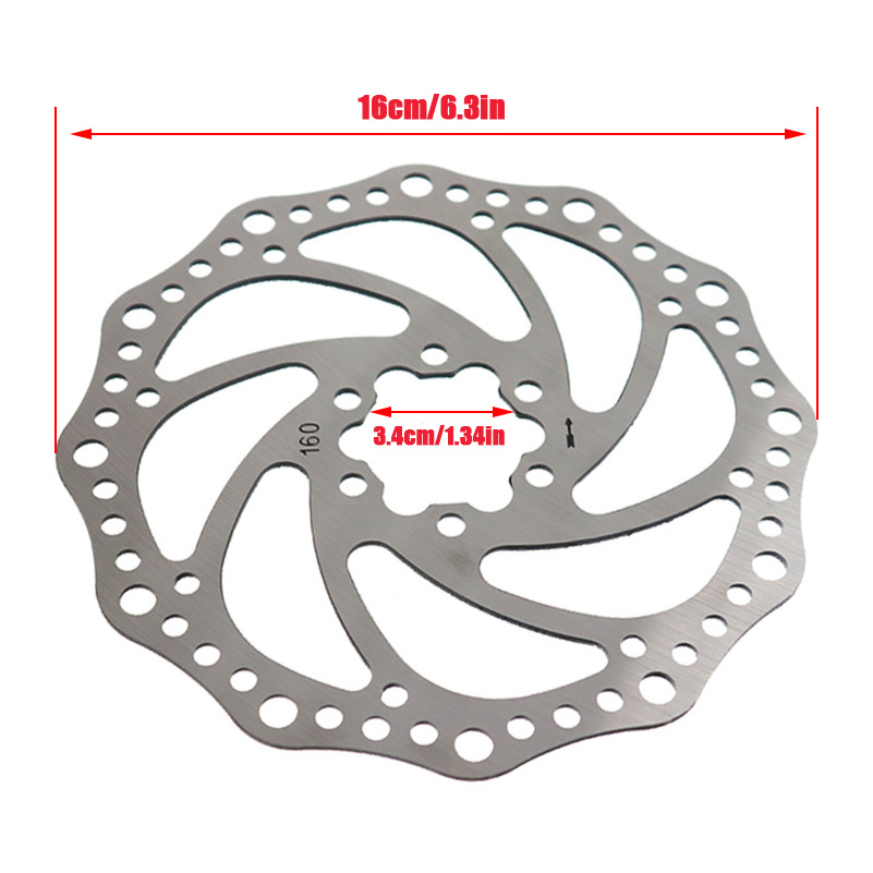 Nieuwe 160MM hydraulische rems - Mountain Biking Pads recensie en prijs