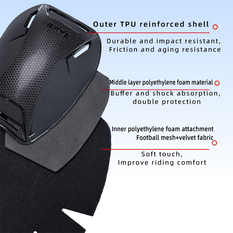 NERVE Motorfiets Kniebescherme - Mountain Biking Knee And Elbow Pads recensie en prijs