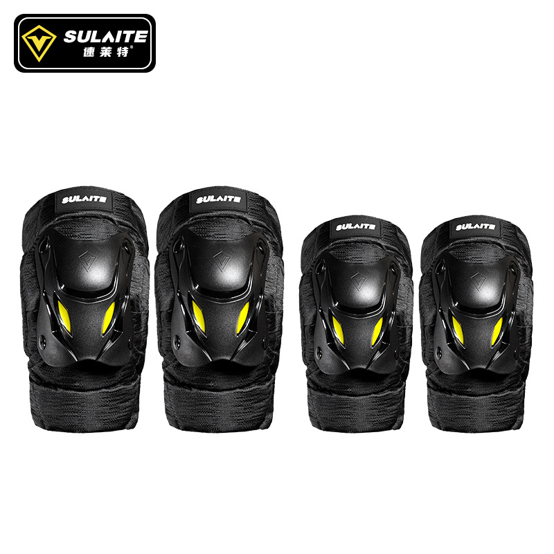 1 paar elektrische fiets motor - Mountain Biking Knee And Elbow Pads recensie en prijs