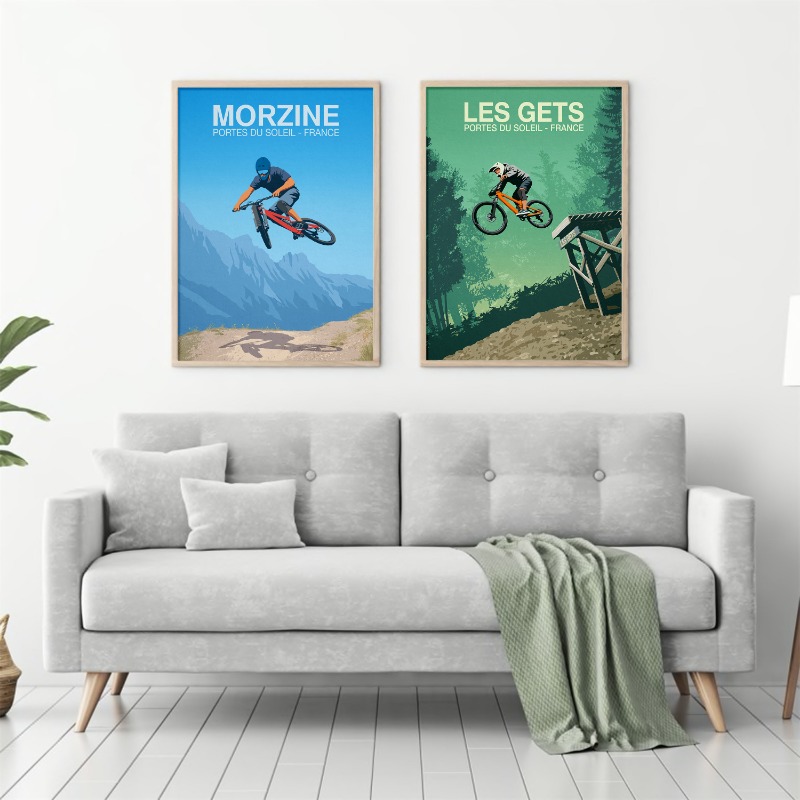 Mountainbike Trail Poster Snee - Picture Of Mountain Biking recensie en prijs