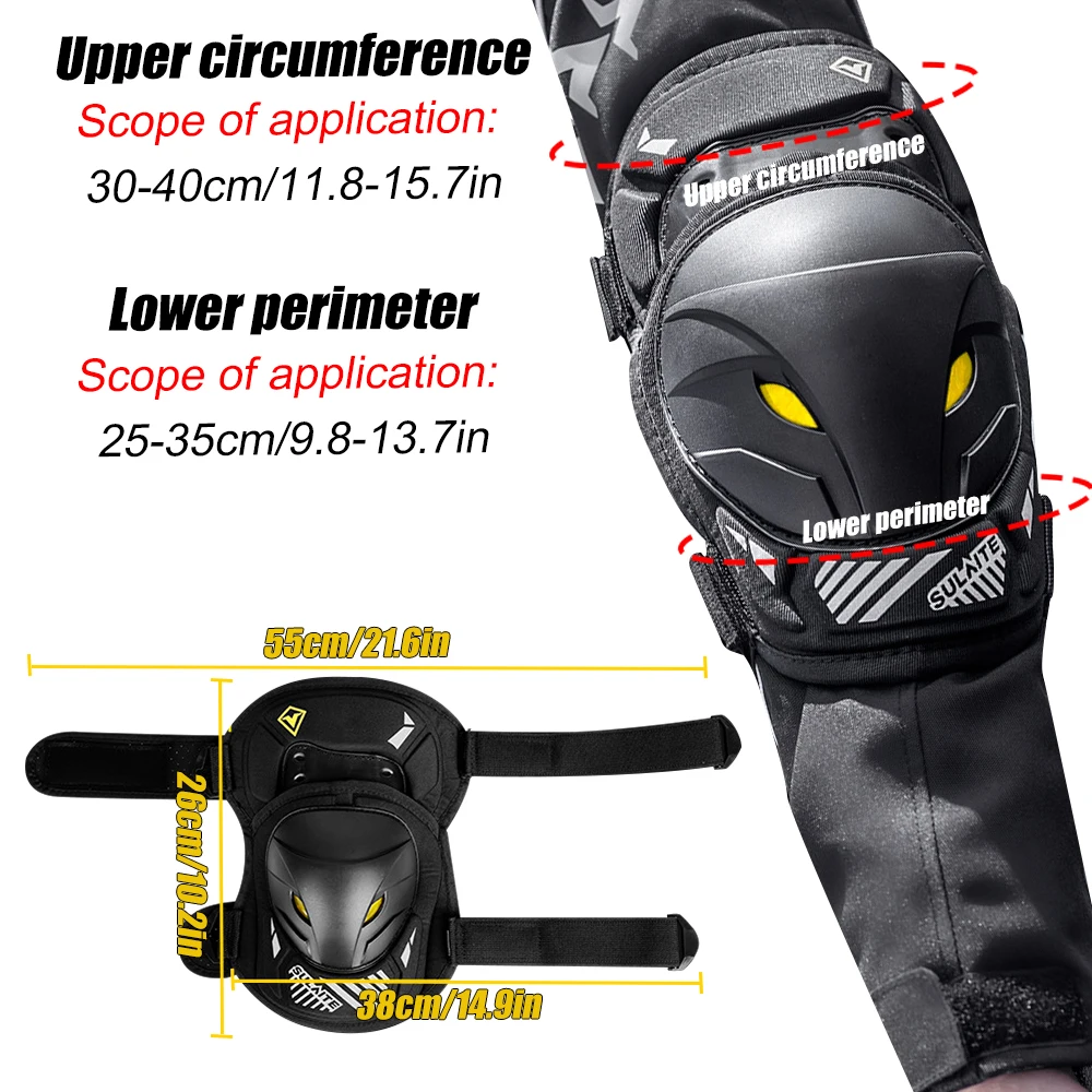 1 paar elektrische fiets motor - Mountain Biking Knee And Elbow Pads recensie en prijs