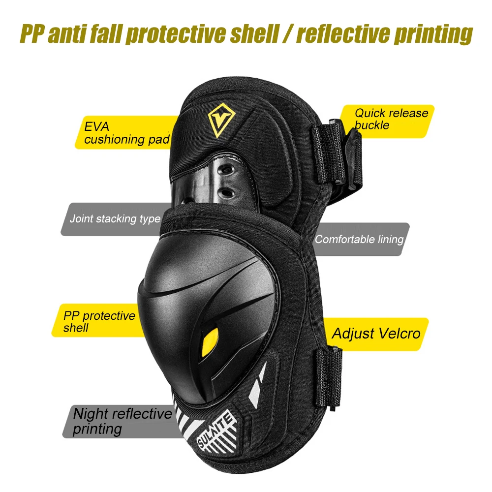 1 paar elektrische fiets motor - Mountain Biking Knee And Elbow Pads recensie en prijs