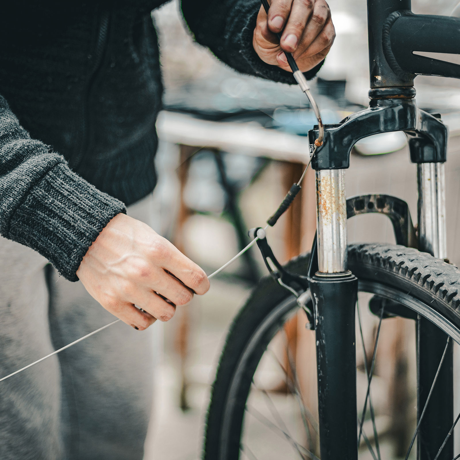2 m / 2,5 m fietsrem- en schak - Mountain Biking Stuff recensie en prijs