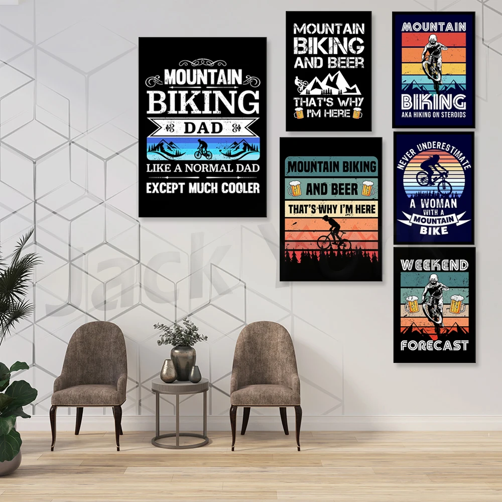 Go Mountainbike Print Canvas S - Picture Of Mountain Biking recensie en prijs