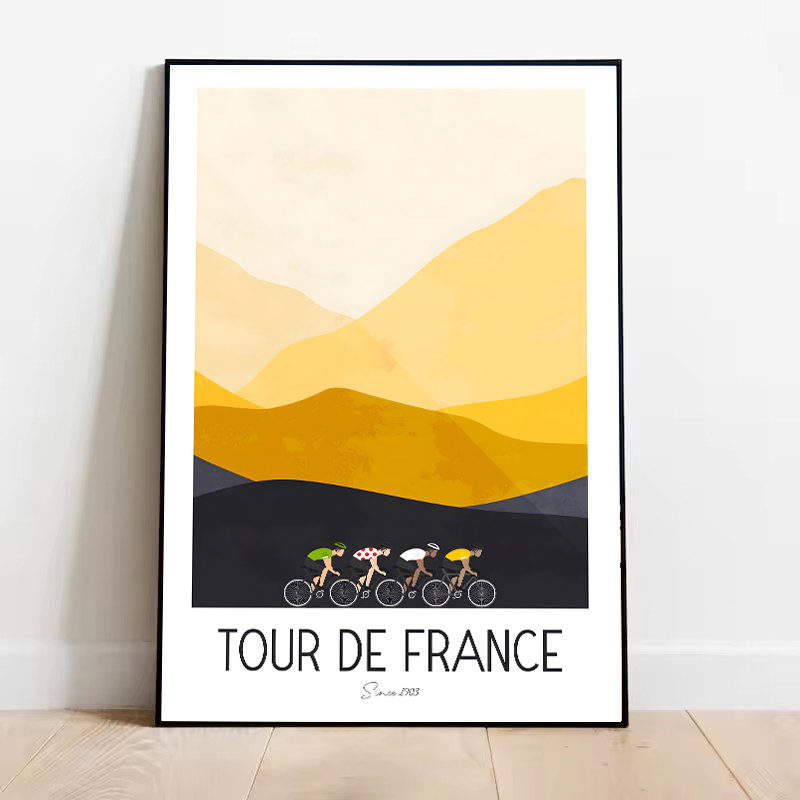Aquarel wielrenwedstrijd wielr - Picture Of Mountain Biking recensie en prijs