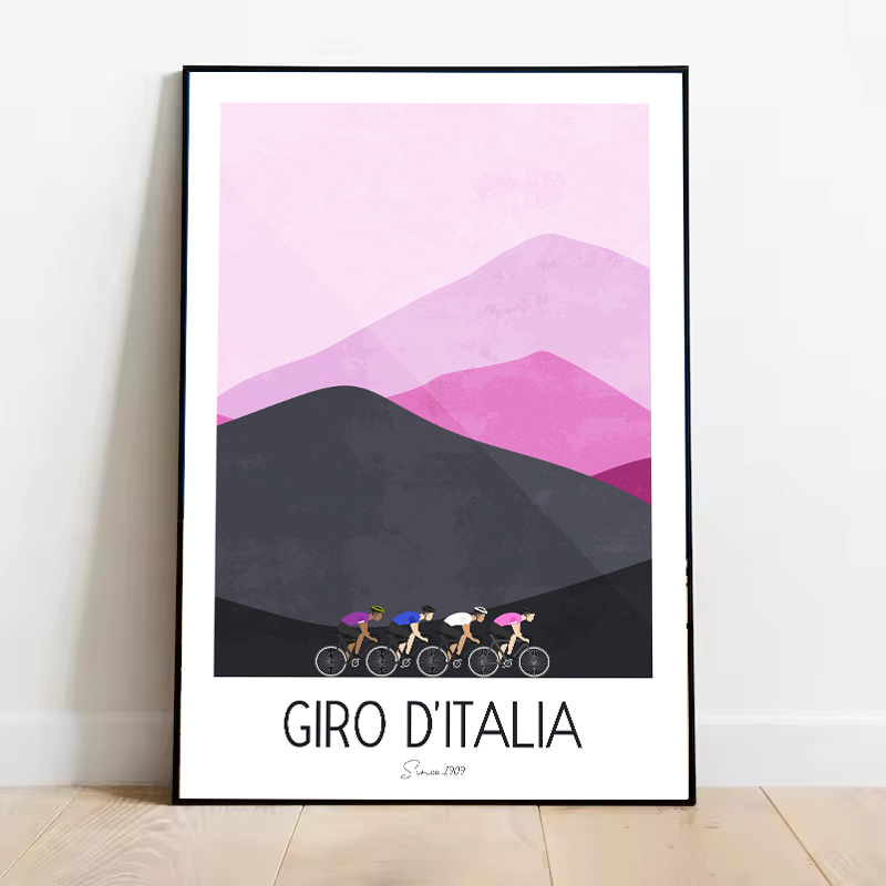 Aquarel wielrenwedstrijd wielr - Picture Of Mountain Biking recensie en prijs
